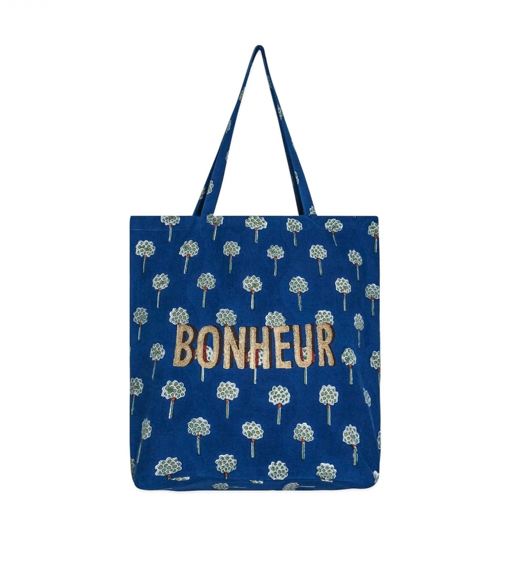 Tote bag B - Rani navy blue