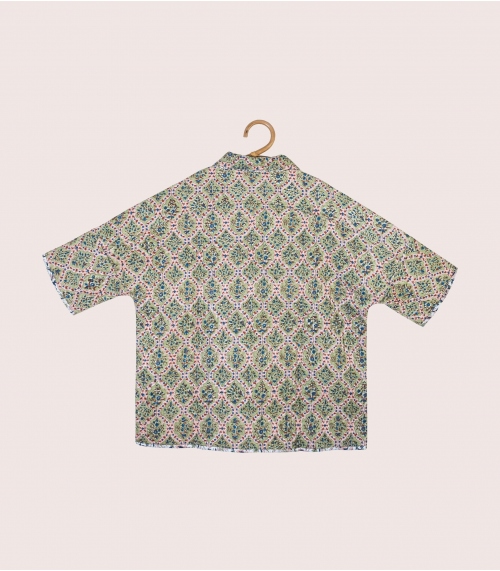 Manteau matelassée taille S/M - vert tilleul