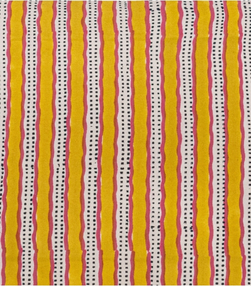 MSTRIPE KAFTAN FRAMBOISE