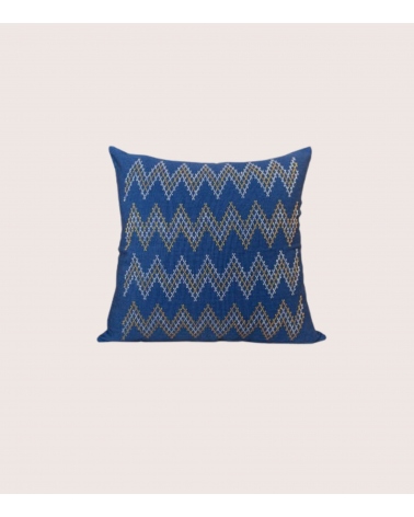 Housse de coussin tissée