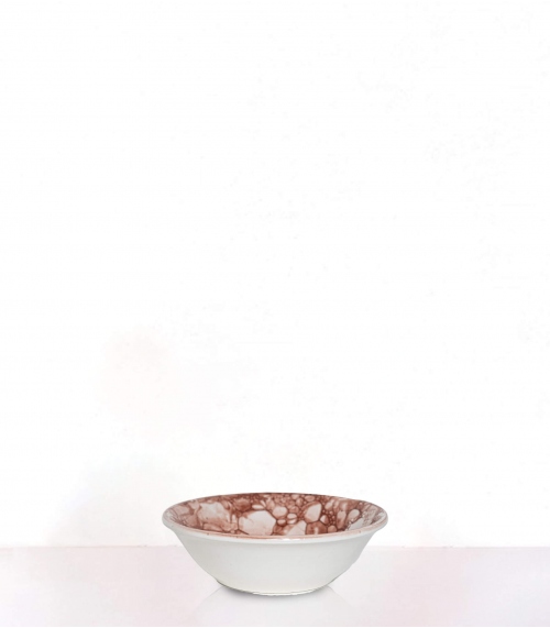 Bol en céramique 17 cm - rouge