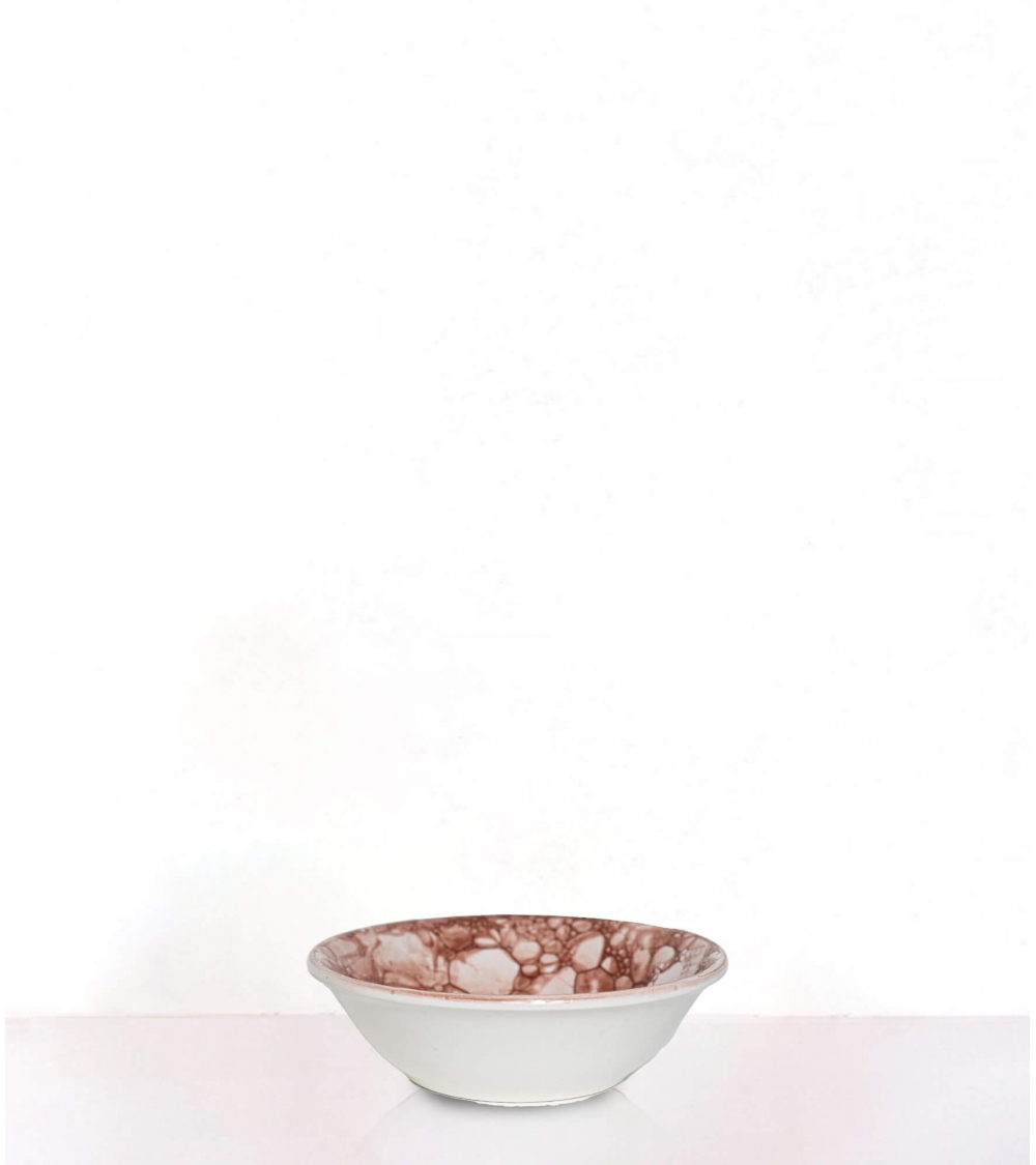 Bol en céramique 17 cm - rouge