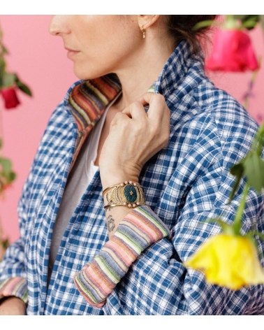 Manchette Dakota - Jamini x L'Atelier Plume