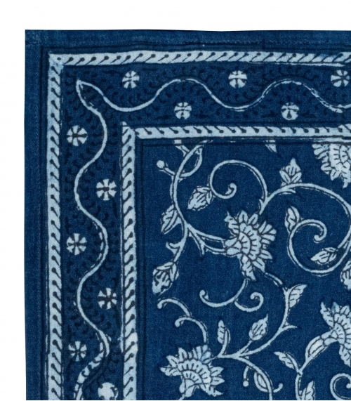 Bandana 20x20 inches - indigo blue