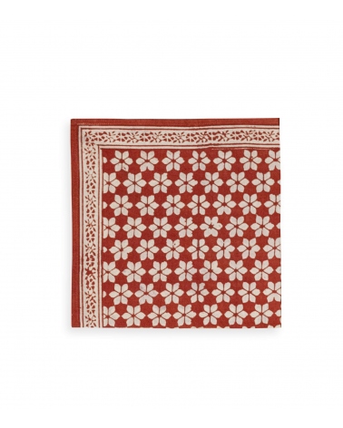 Bandana rouge brique