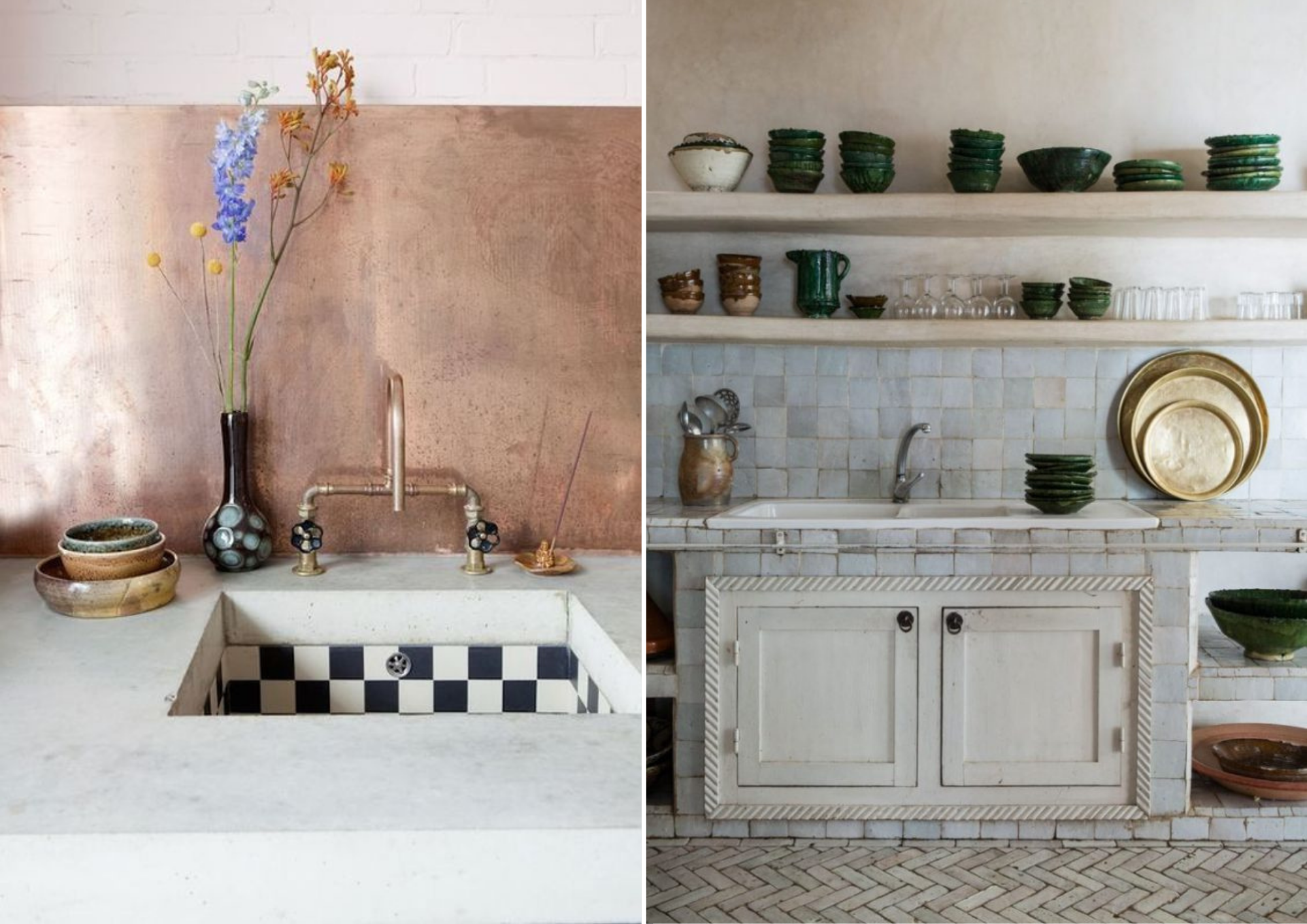Decorative trend: the credenza in the kitchen