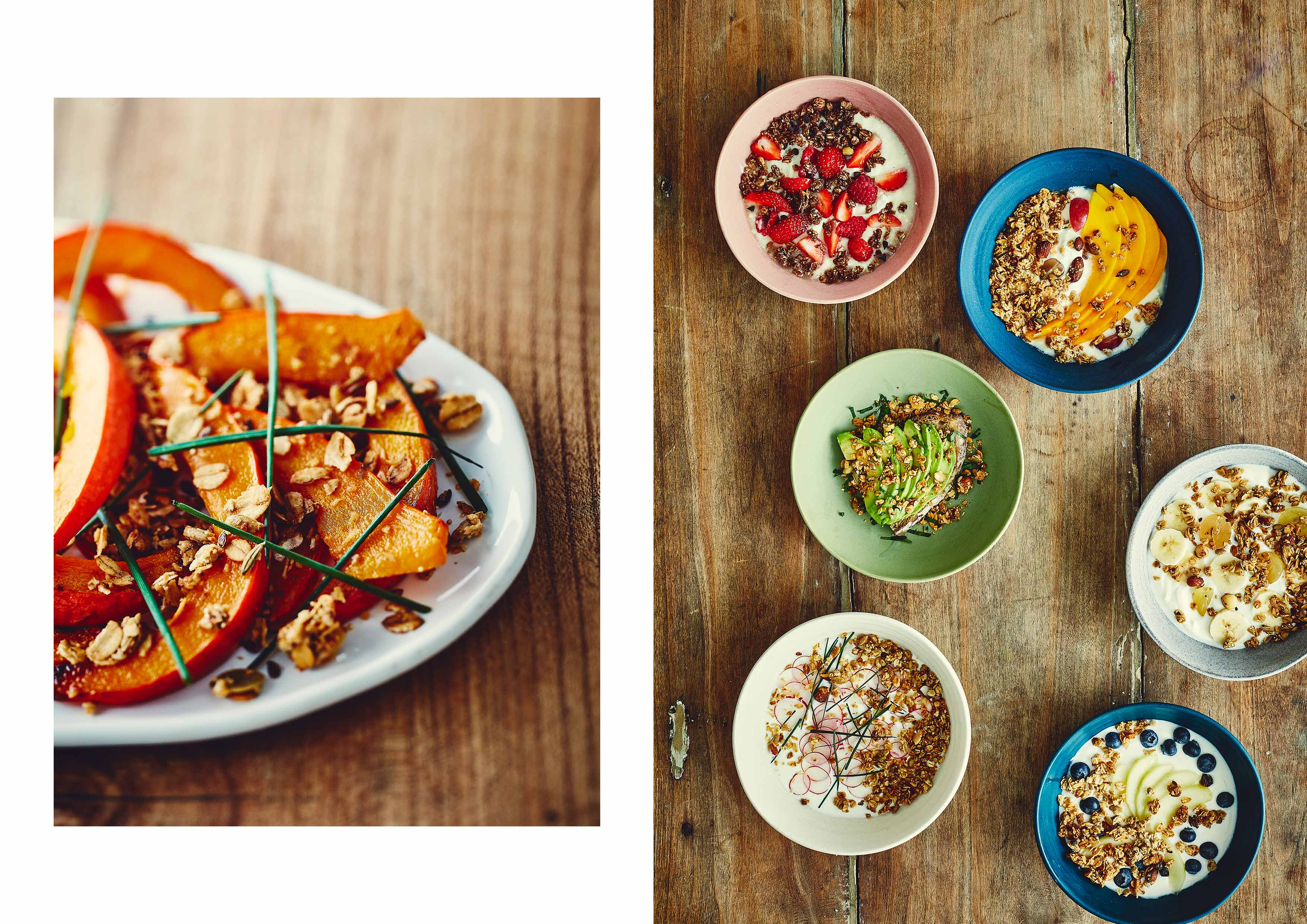 fruit and granola