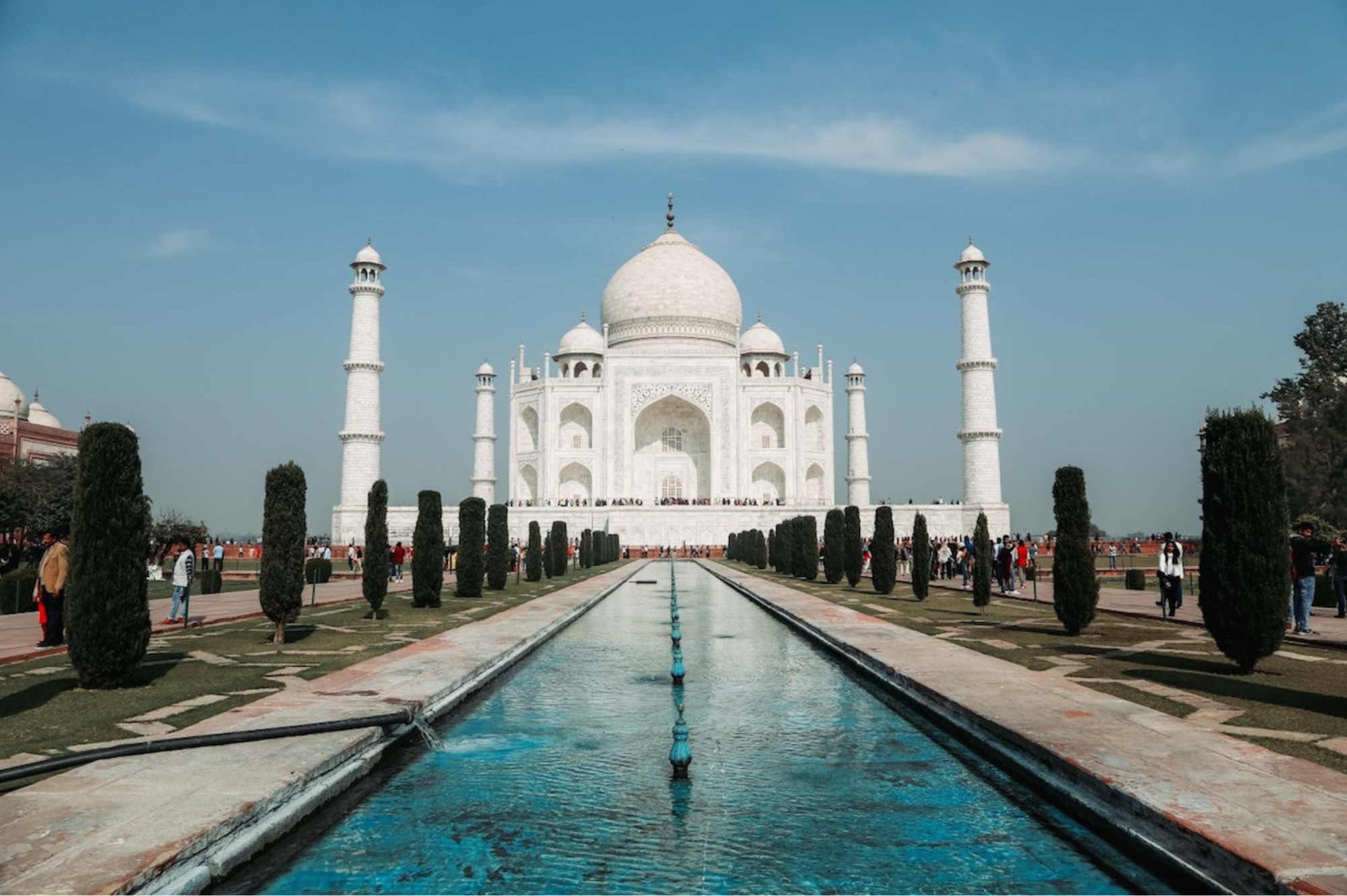 The Taj Mahal in India