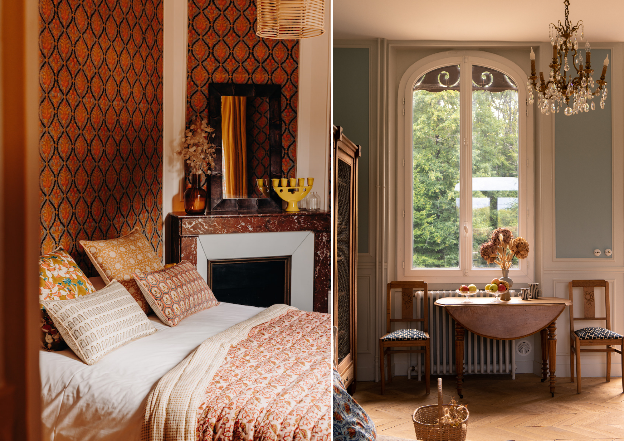Une maison de campagne chic et confortable en Bourgogne : La Maison Maroc