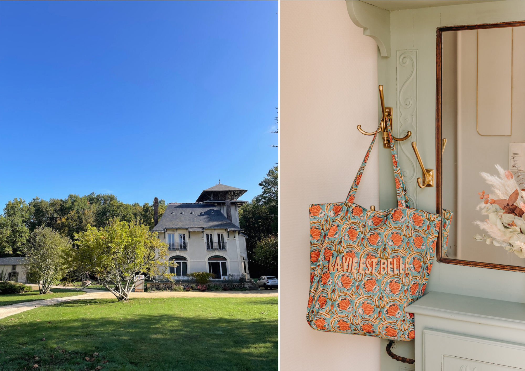 La Maison Maroc, Tote bag imprimé Jamini