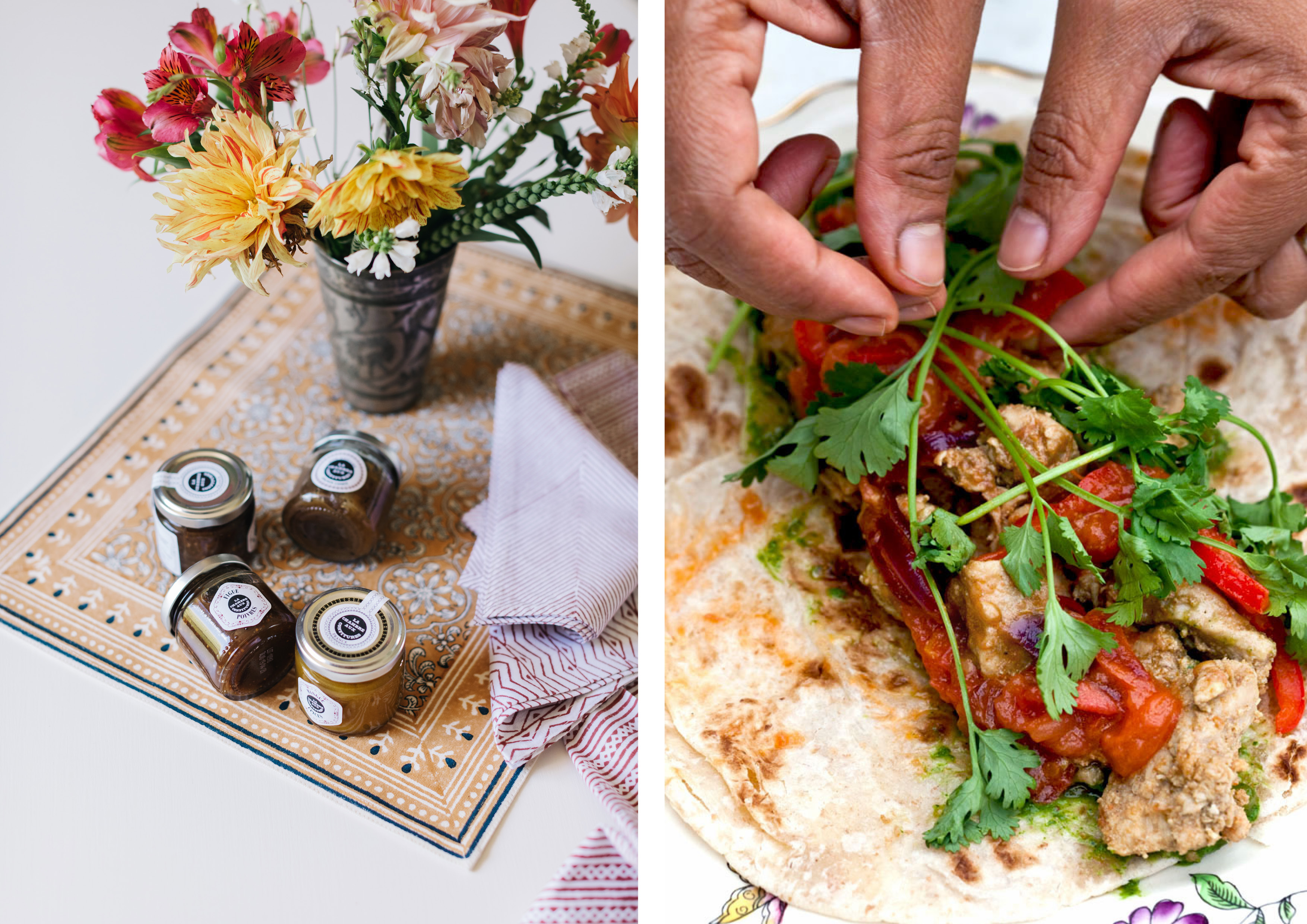 jams and jamini table mat