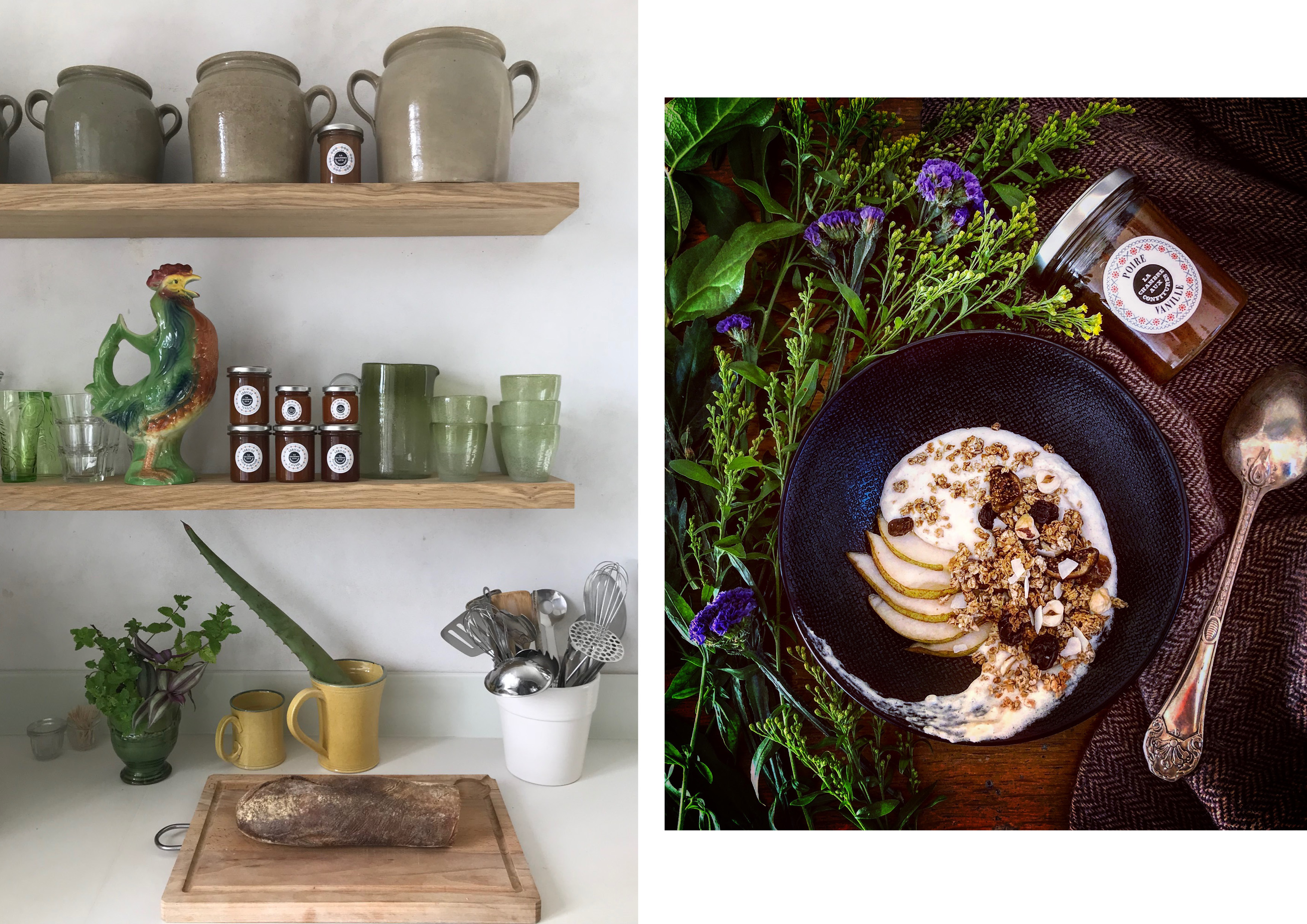 jams and decoration objects
