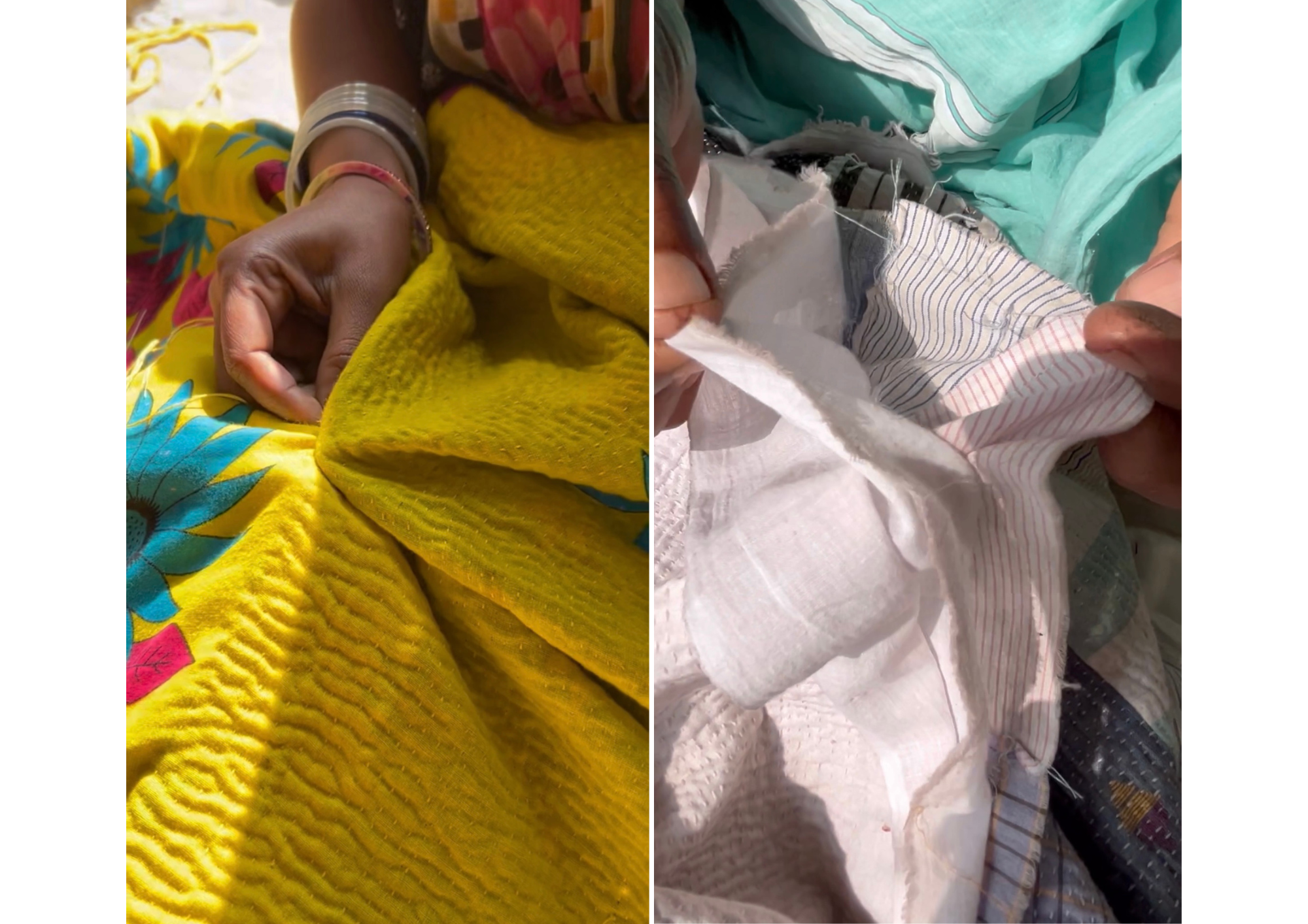 Le savoir-faire du Kantha en Inde