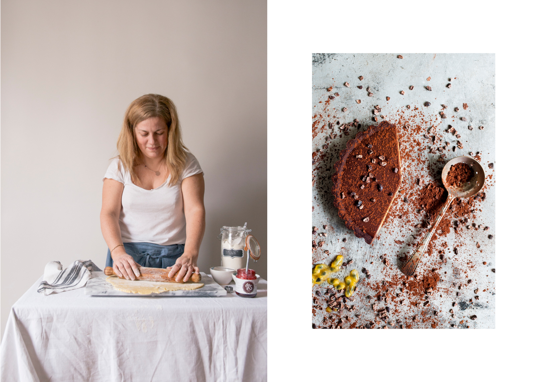 Sandrine Fauconnet cooking