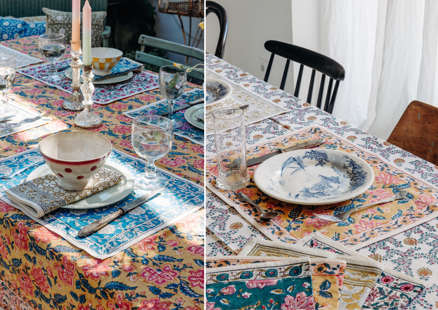 Jamini tablecloths, placemats and napkins