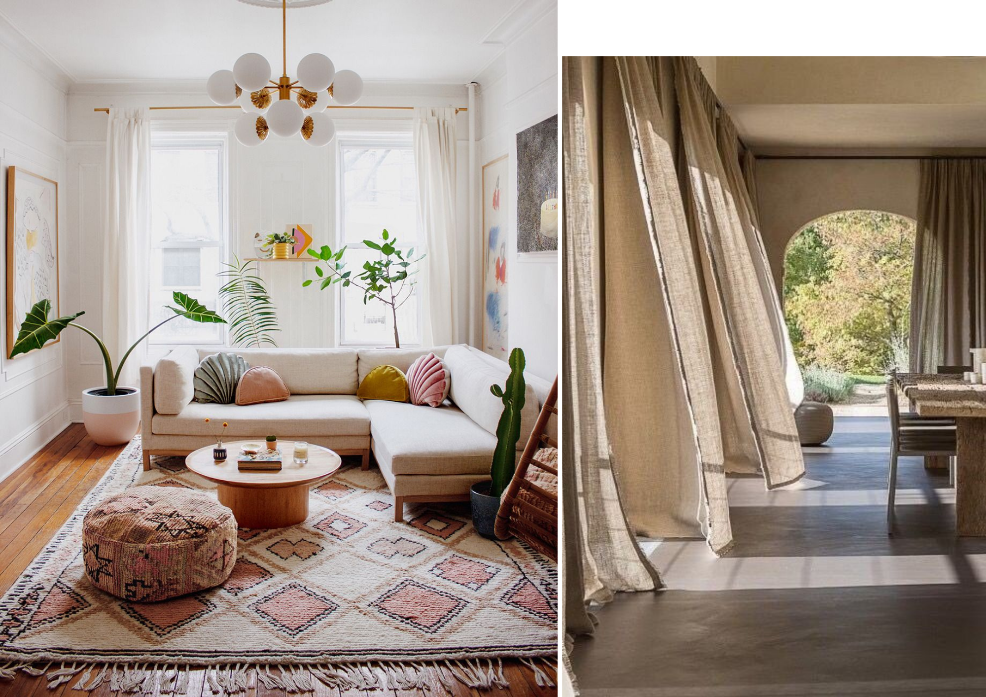 Intérieur boho chic