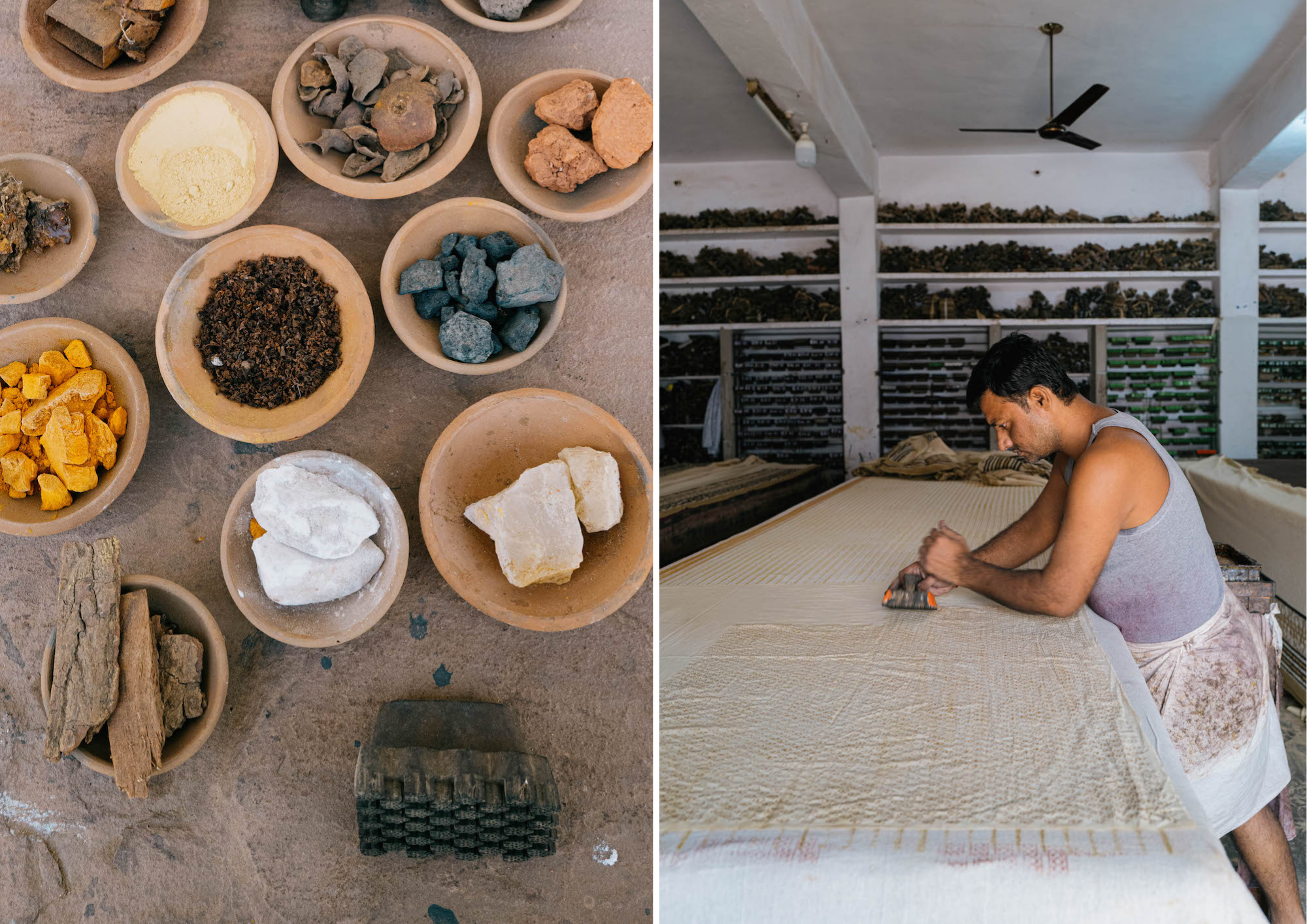 Printer artisan in Bagru