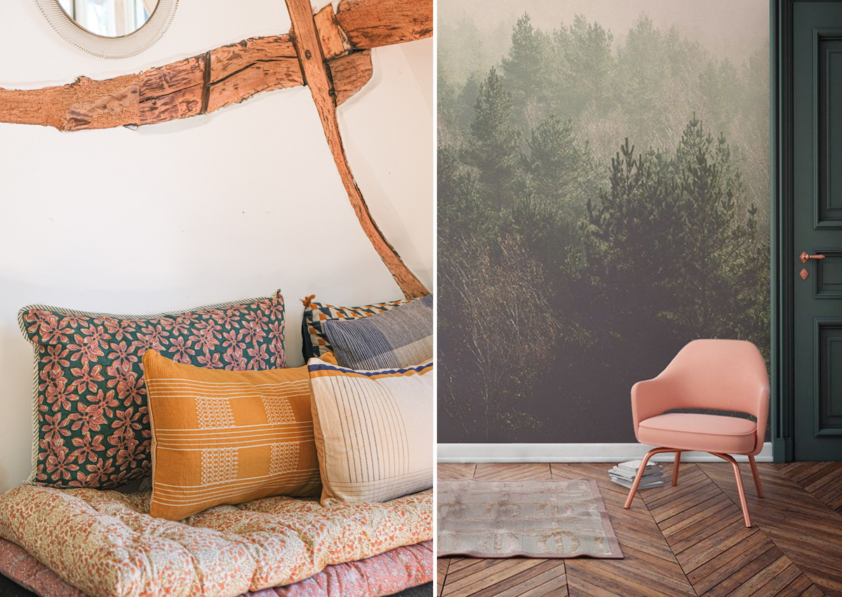Indian boho chic cushions