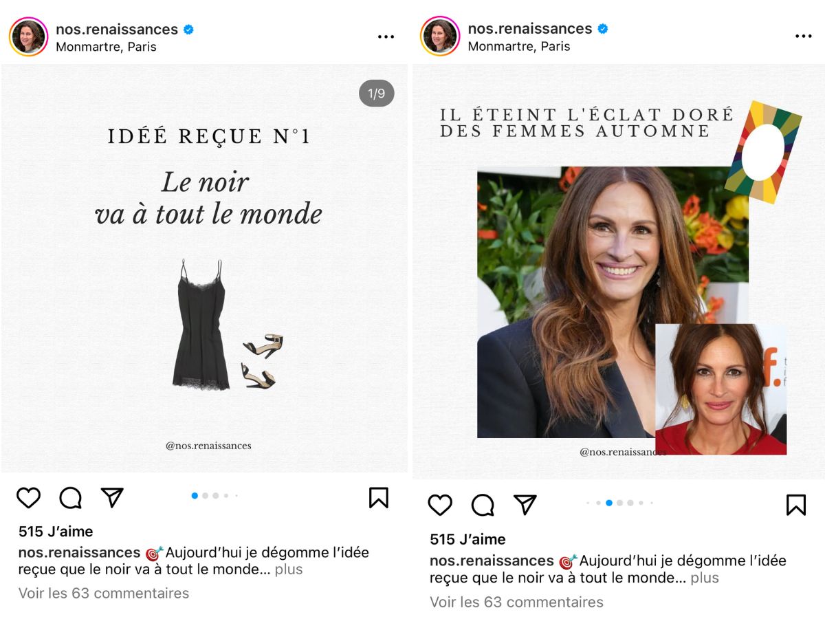 Instagram account