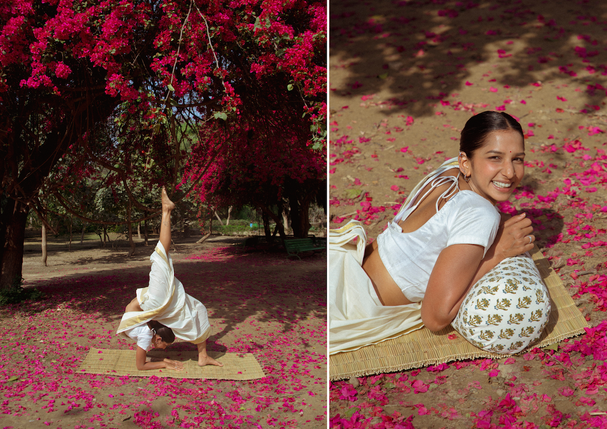 Eco-friendly yoga accessories Jamini x Yogom